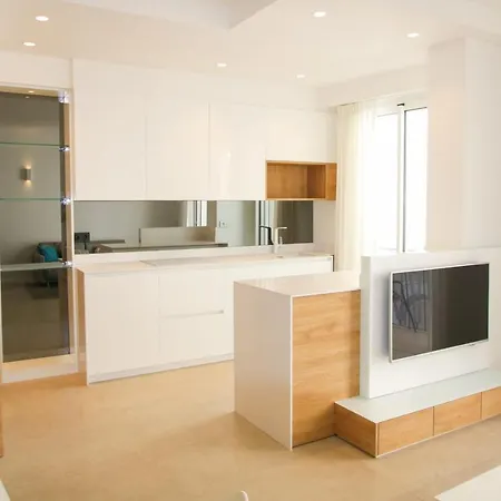 شقة Center La Croisette Splendid 2 Bedroom In Premium Gardens And Balcony By Olam