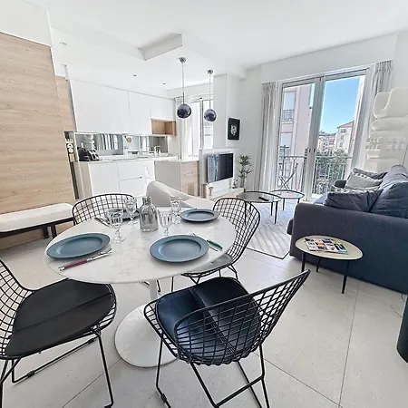 Lägenhet Center La Croisette Splendid 2 Bedroom In Premium Gardens And Balcony By Olam *