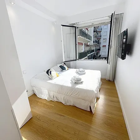 Center La Croisette Splendid 2 Bedroom In Premium Gardens And Balcony By Olam Lägenhet *