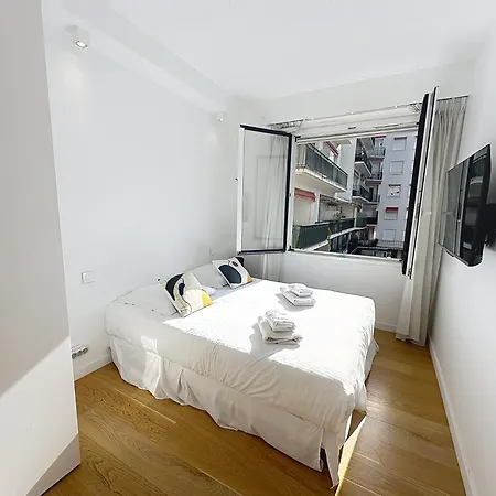 Center La Croisette Splendid 2 Bedroom In Premium Gardens And Balcony By Olam *