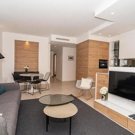 Center La Croisette Splendid 2 Bedroom In Premium Gardens And Balcony By Olam Apartman *