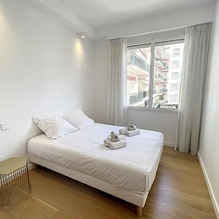 Center La Croisette Splendid 2 Bedroom In Premium Gardens And Balcony By Olam