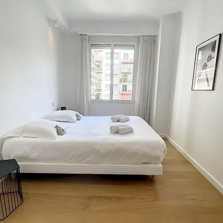 Center La Croisette Splendid 2 Bedroom In Premium Gardens And Balcony By Olam Cannes